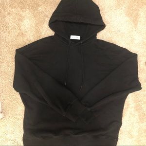 Olive Black Hoodie